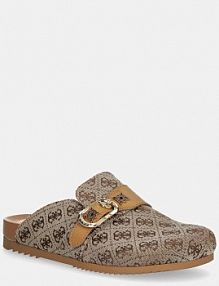 Klapki Guess  brązowe damskie FLPGAL.FAL06.