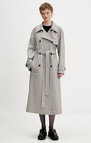 Płaszcz HUGO  czarny damski 50558428