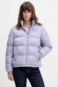 Kurtka Tommy Jeans  fioletowa damska DW0DW22039