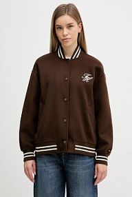 Kurtka Tommy Hilfiger  brązowa damska WW0WW47760