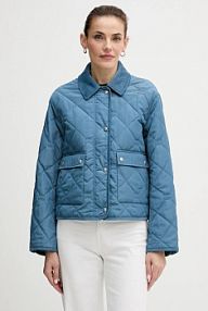 Kurtka Tommy Hilfiger  niebieska damska WW0WW47998