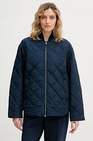 Kurtka Tommy Hilfiger  granatowa damska WW0WW48691