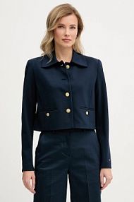 Kurtka Tommy Hilfiger  granatowa damska WW0WW49830