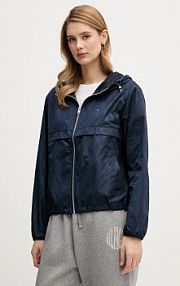 Kurtka Tommy Hilfiger  granatowa damska WW0WW48001