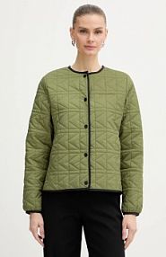 Kurtka Karl Lagerfeld  zielona damska B1W15041