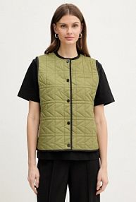 Kamizelka Karl Lagerfeld  zielona damska B1W15042