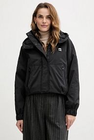 Kurtka Karl Lagerfeld  czarna damska LWEMP606