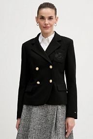 Żakiet Tommy Hilfiger  czarny WW0WW48696