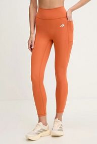 Legginsy adidas performance  pomarańczowe damskie KB7876