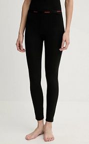 Legginsy HUGO  czarne damskie 50556812