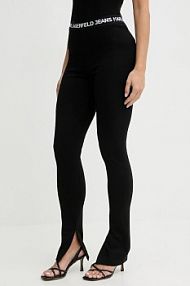 Legginsy Karl Lagerfeld Jeans  czarne damskie B1W10091