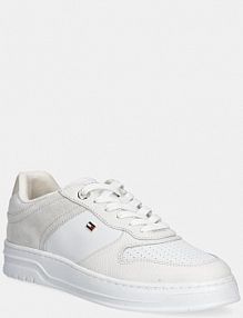 Sneakersy Tommy Hilfiger  białe damskie FW0FW09024