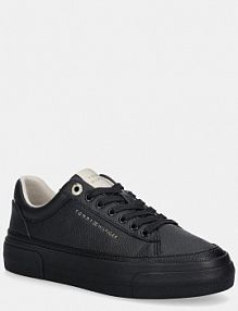 Sneakersy Tommy Hilfiger  czarne damskie FW0FW09018