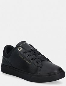 Sneakersy Tommy Hilfiger  czarne damskie FW0FW09020
