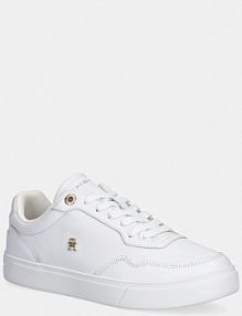 Sneakersy Tommy Hilfiger  białe damskie FW0FW09022