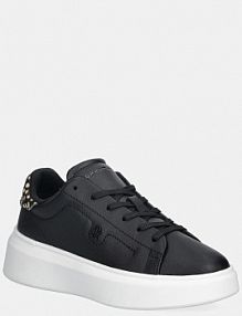 Sneakersy Tommy Hilfiger  czarne damskie FW0FW09023