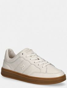 Sneakersy Tommy Hilfiger  beżowe damskie FW0FW09028