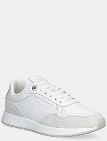 Sneakersy Tommy Hilfiger  białe damskie FW0FW09267