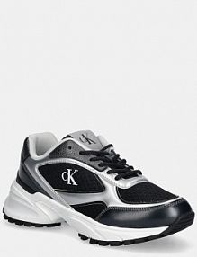 Sneakersy Calvin Klein  czarne damskie YW0YW02063