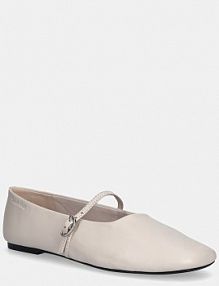 Baleriny Calvin Klein  beżowe HW0HW02847