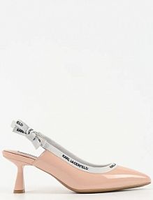 Szpilki Karl Lagerfeld  beżowe KL30809.1NU