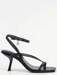 Sandały na obcasie Karl Lagerfeld  czarne KL33606.000