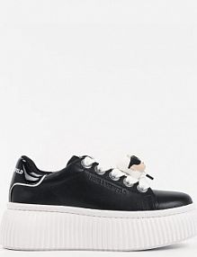 Sneakersy Karl Lagerfeld  czarne damskie KL42336T.000