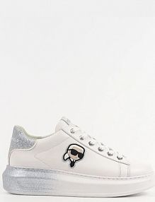 Sneakersy Karl Lagerfeld  białe damskie KL62530F.01S