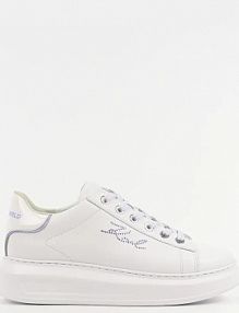 Sneakersy Karl Lagerfeld  białe damskie KL62518.01V