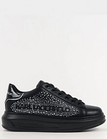 Sneakersy Karl Lagerfeld  czarne damskie KL62556.00S