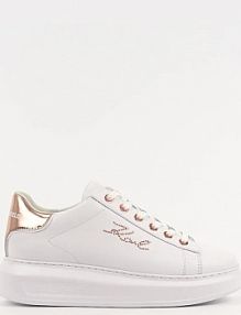 Sneakersy Karl Lagerfeld  białe damskie KL62518.01P