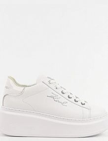 Sneakersy Karl Lagerfeld  białe damskie KL63518A.01S