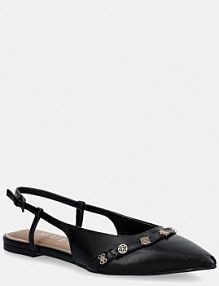 Baleriny Guess  czarne FLPDOR.LEA05.