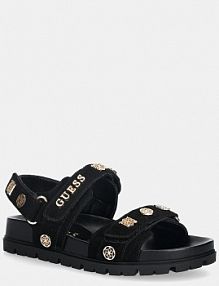 Sandały Guess  czarne damskie FLPFLO.ESU03.