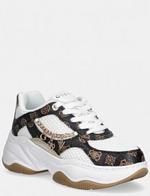 Sneakersy Guess  białe damskie FLPHAR.FAL12.