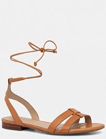 Sandały Lauren Ralph Lauren  brązowe damskie 802P01551002.