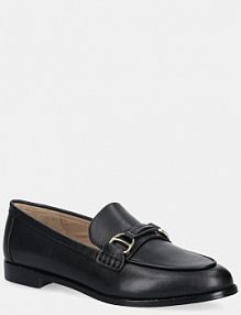 Mokasyny Lauren Ralph Lauren  czarne damskie 802P02121001.