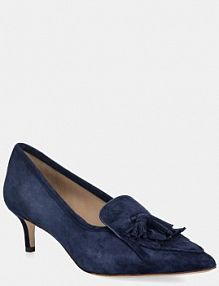 Czółenka Lauren Ralph Lauren  granatowe 802P04172004.