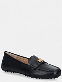 Mokasyny Lauren Ralph Lauren  czarne damskie 802P09040001.