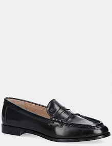 Mokasyny Lauren Ralph Lauren  czarne damskie 802P02120002.