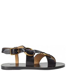 Sandały Polo Ralph Lauren  czarne damskie 818923266002.