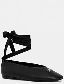 Baleriny Tommy Jeans  czarne EN0EN02939