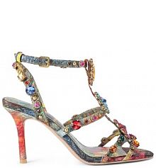 Sandały na obcasie Kurt Geiger London  multicolor 5383466689