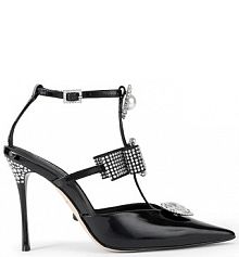 Sandały na obcasie Kurt Geiger London  czarne 5382300309