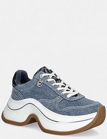 Sneakersy MICHAEL Michael Kors  niebieskie damskie 43R6ARFS1D.45