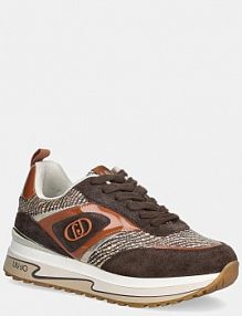 Sneakersy Liu Jo  brązowe damskie BA6007PX807S3