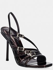 Sandały na obcasie ALDO  bordowy 14190680.XARA