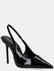 Sandały na obcasie ALDO  czarne 14190631.PUCK