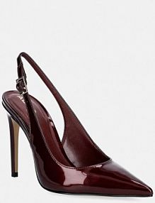 Sandały na obcasie ALDO  bordowy 13906251