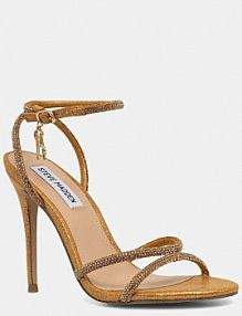 Sandały na obcasie Steve Madden  złote 11002613.045